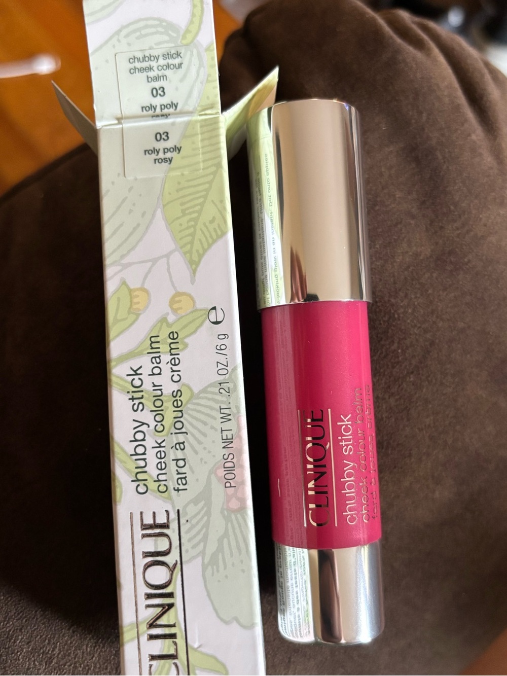 Clinique Chubby Stick Cheek Colour Balm — Roly Poly Rosy Pink